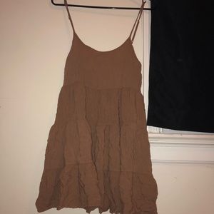 Tan dress